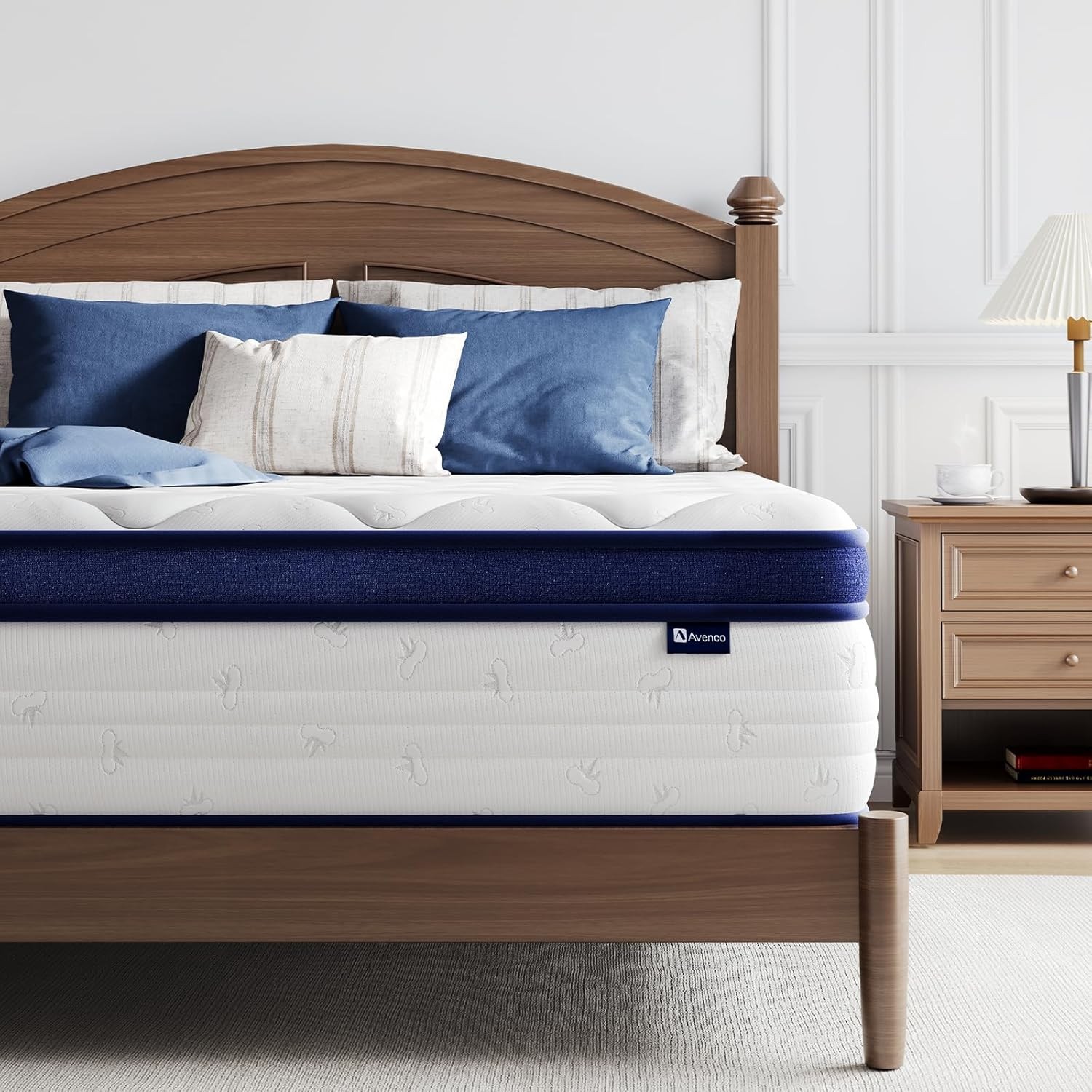 Queen Mattress 12 Inch Queen Size Mattress W/ Individually Smarts Pocket Springs