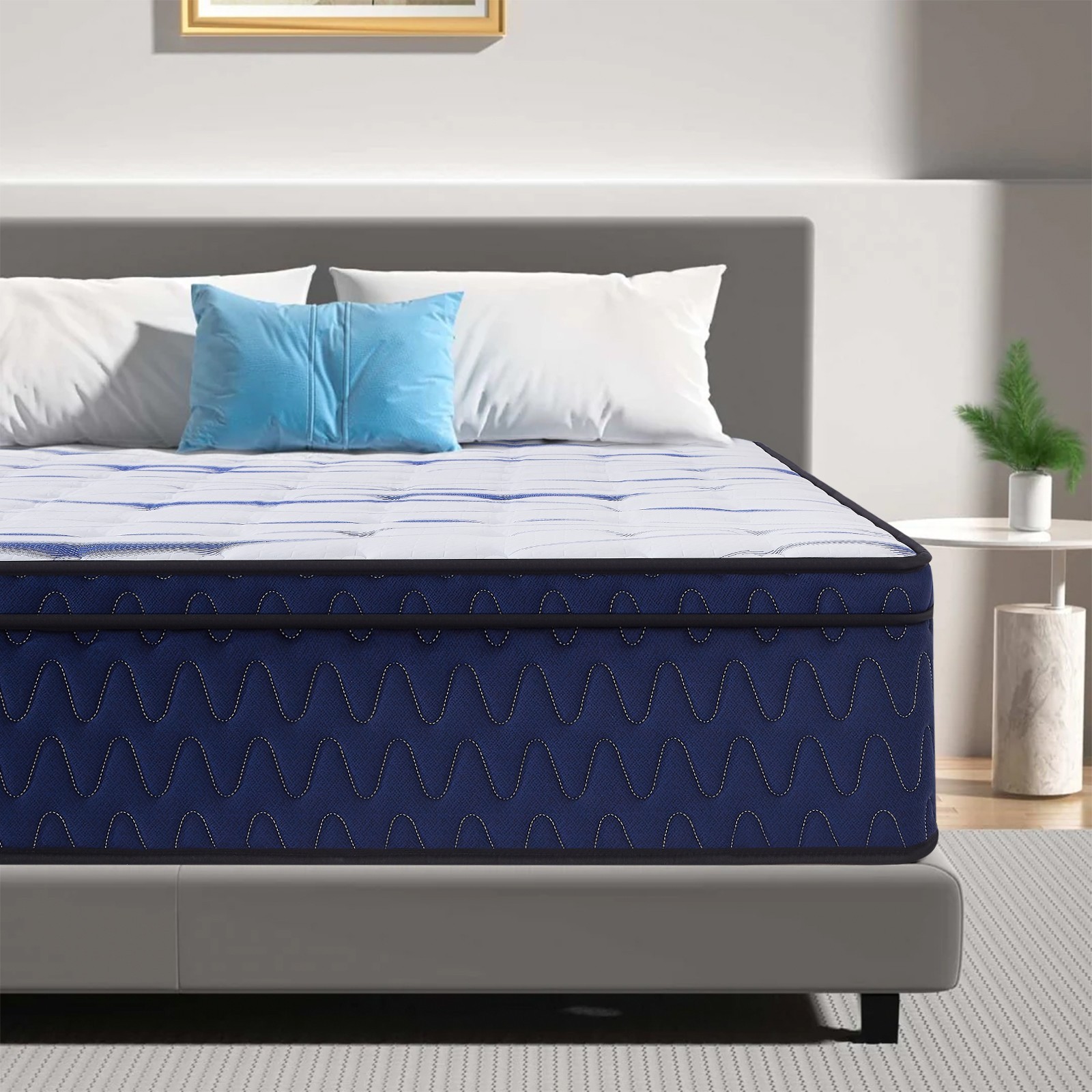 12″ Queen Size Hybrid Mattress With Individually Wrapped Pocket Springs in a Box