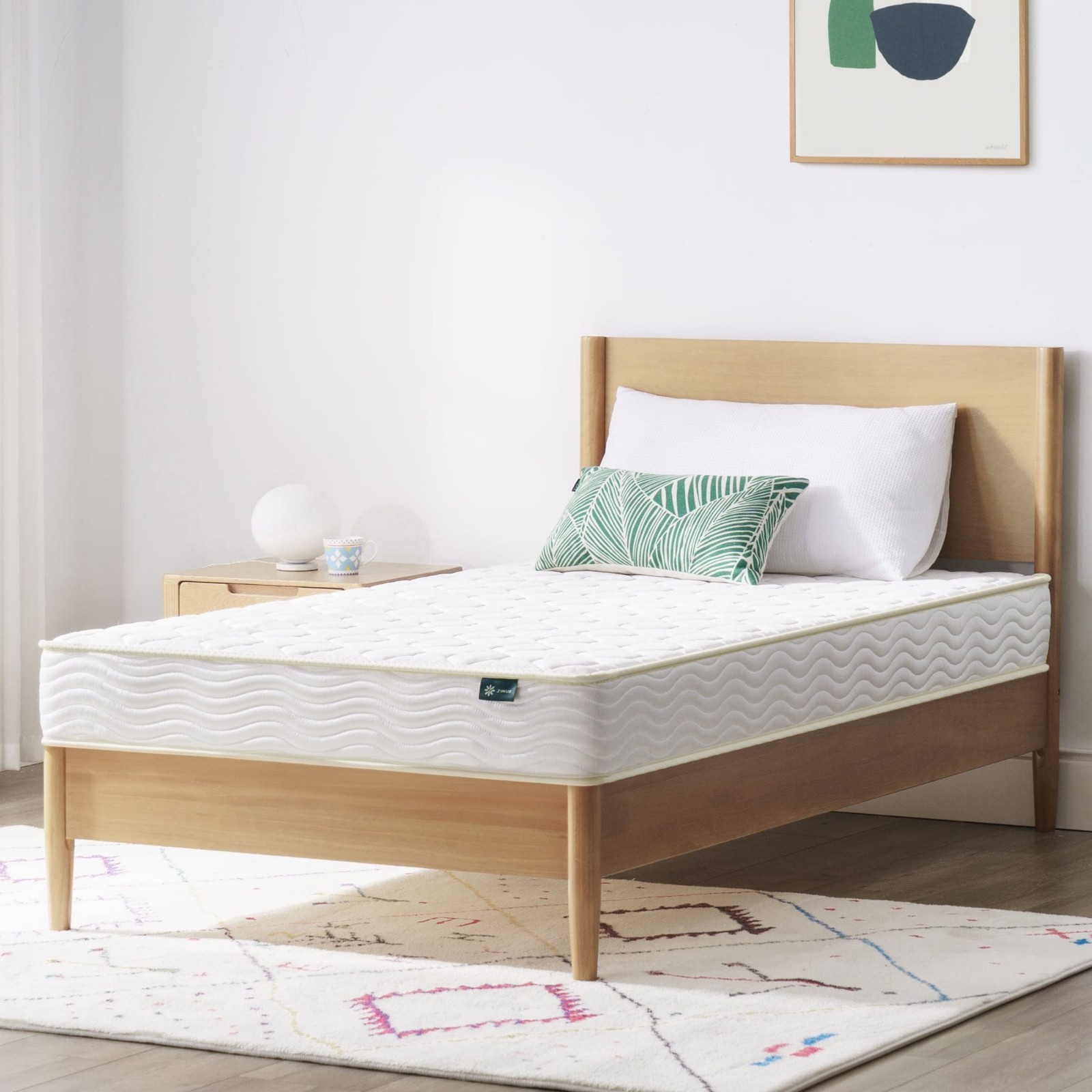 Zinus 6 Twin Tight Top Innerspring Mattress – Budget-Friendly Comfort