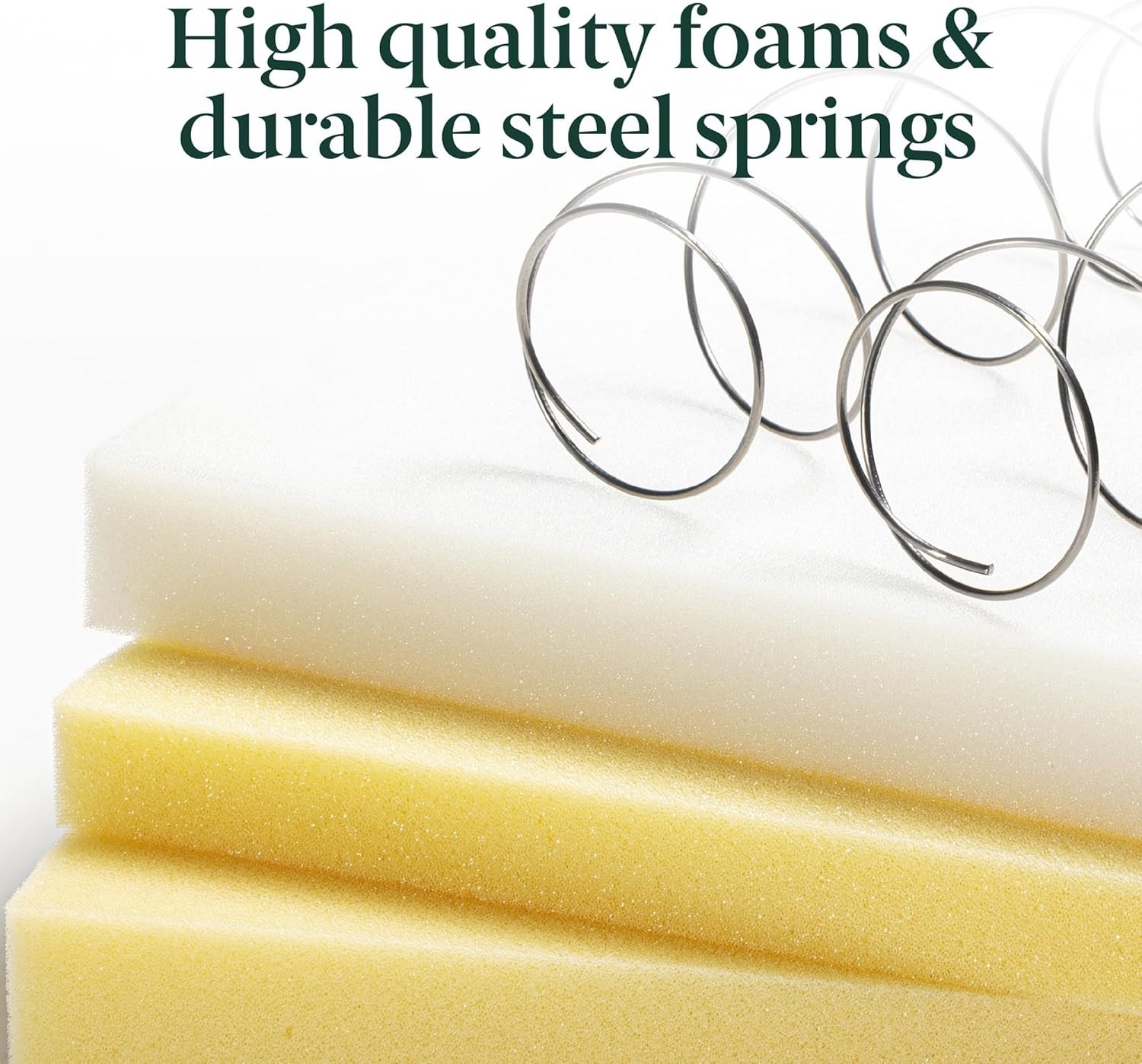 6″ Foam & Spring Hybrid Mattress 30″ x 75″ for Bunk Beds & Tight Spaces