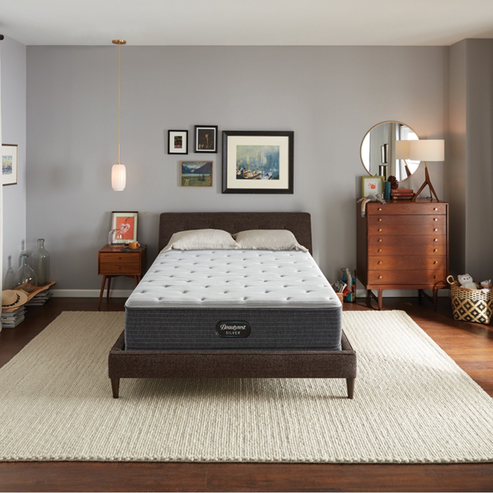 Simmons Beautyrest Silver BRS900 Medium Hybrid Twin XL Mattress – 700810101-1020