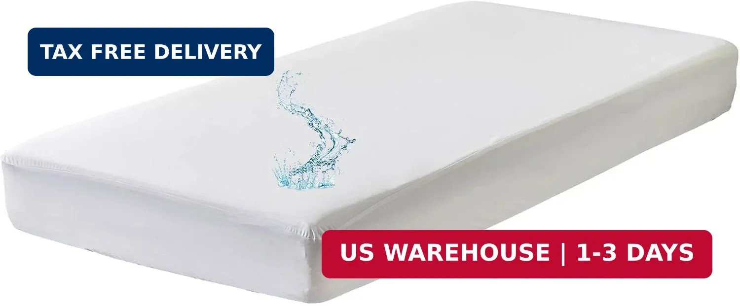 Kingnex Waterproof RV Bunk Mattress Narrow Twin 30×75, White