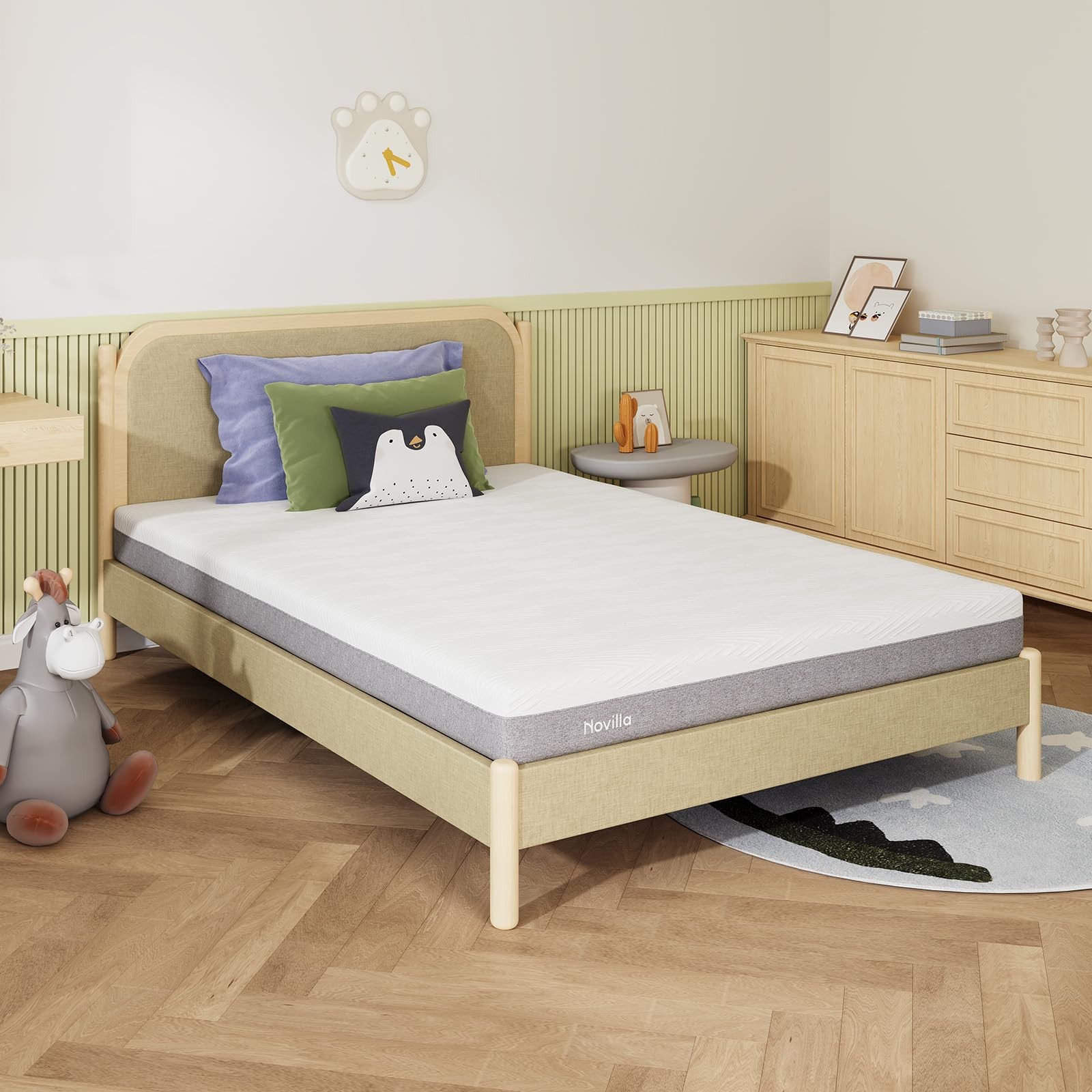 Full Mattress, 6-Inch Gel Memory Foam Mattress for Cool Night & Pressure Relief,