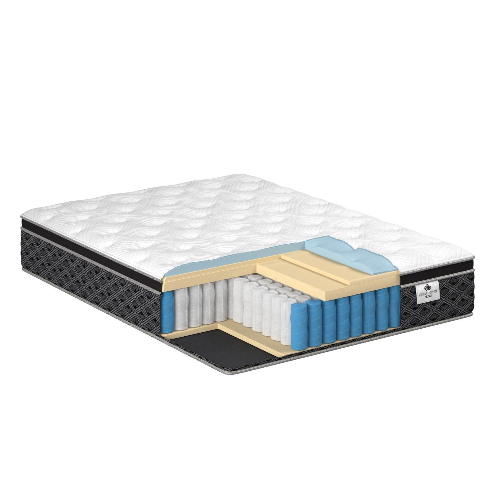 Prime Owington Euro Pillowtop Mattress | King | 76×80