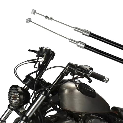 Motorcycle Throttle Cable Fit for Harley Sportster Iron XL 883 1200 39.3 inch
