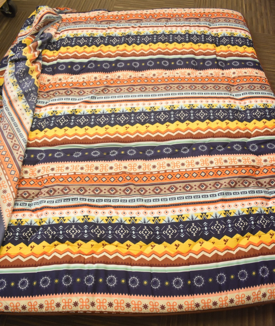 Japanese Floor Tatami Floor Mattress Pad Foldable Sleeping Pad w Cover Colorful