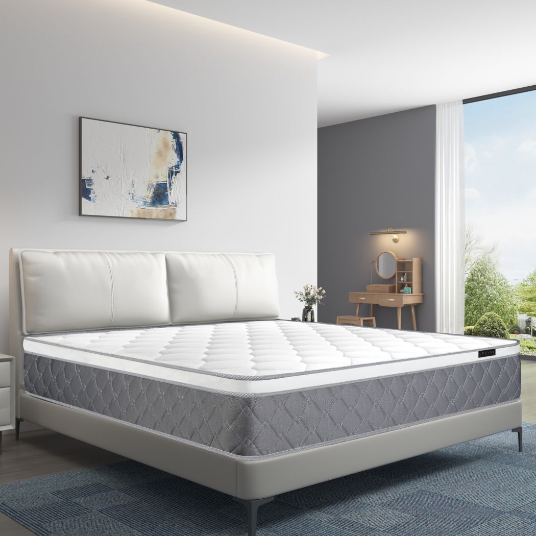 14″ Mattress Gel Memory Foam Hybrid Spring Twin Full Queen King Size Bed in box