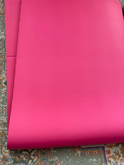 Pink Yogo Matt for home workouts