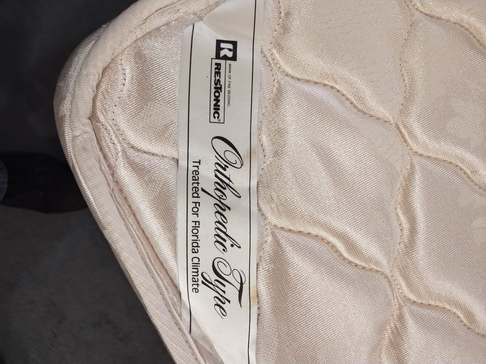 Box Spring & Mattress With Foam Pad Set Great Condition Full/Queen
