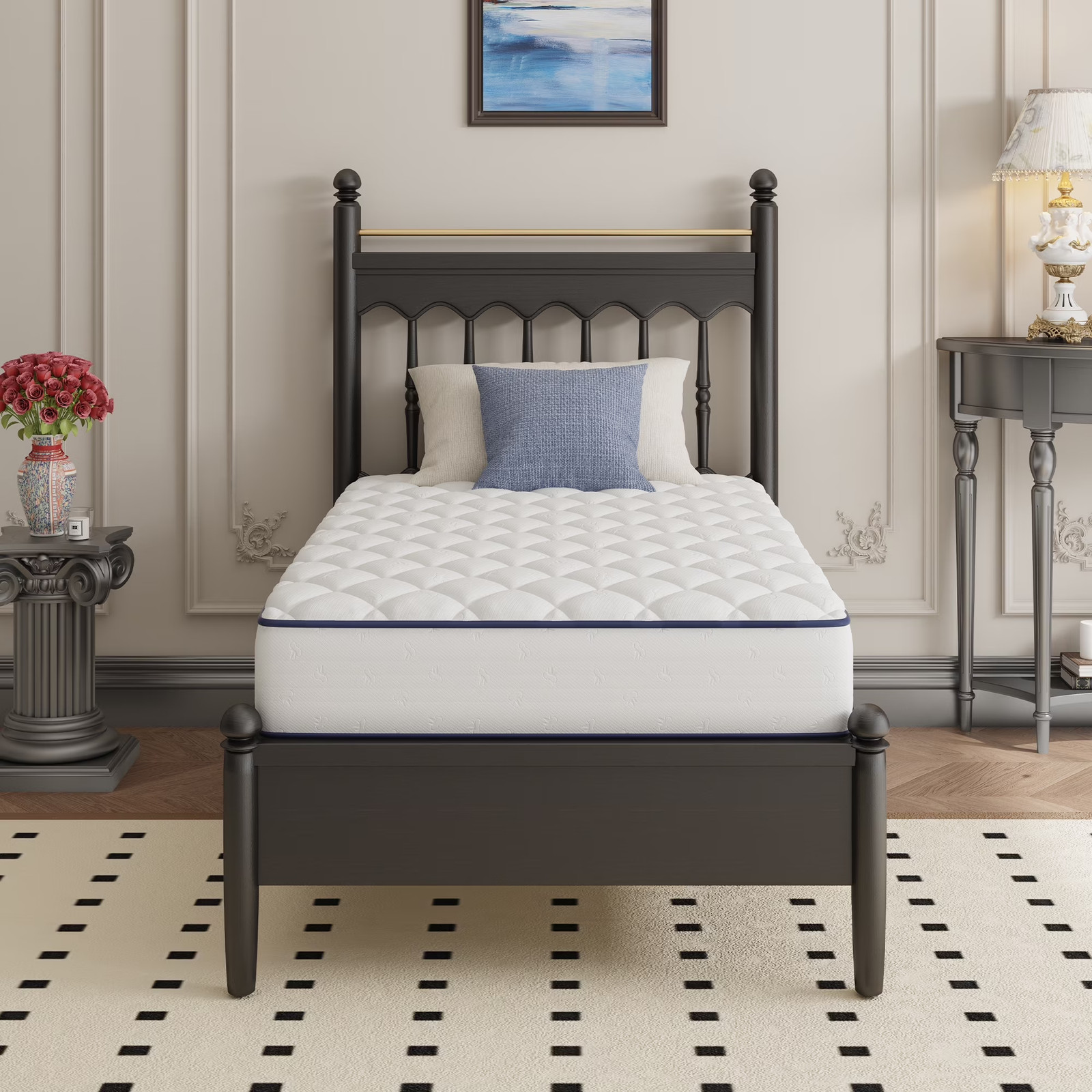 Pearl 6″ Twin Size Medium Adult Supportive Innerspring Mattress