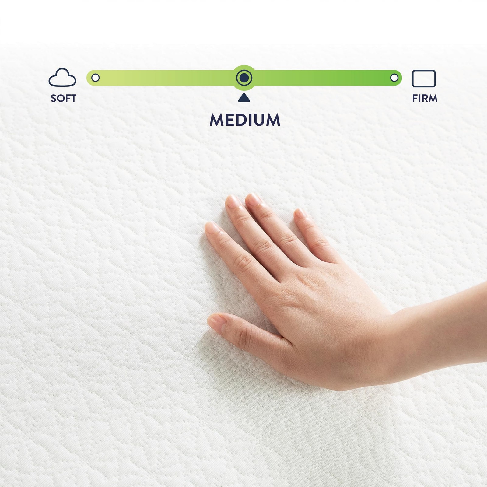 Best Price Mattress 14 Inch King Mattress Bed-In-A-Box, Green Tea Memory Foam