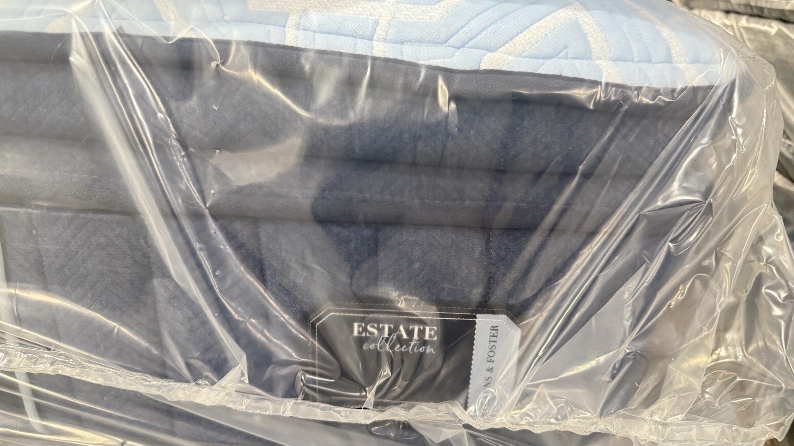 King Stearns & Foster Estate Firm Pillow Top Mattress MSRP $3299