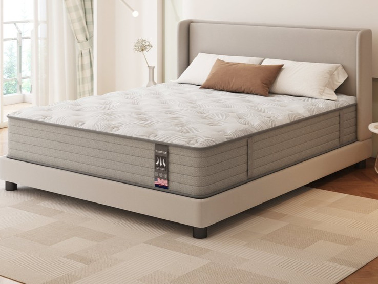 12″ Colchones QUEEN Size De Espuma 12 Pulgadas Memory Foam Mattress Hybrid Bed