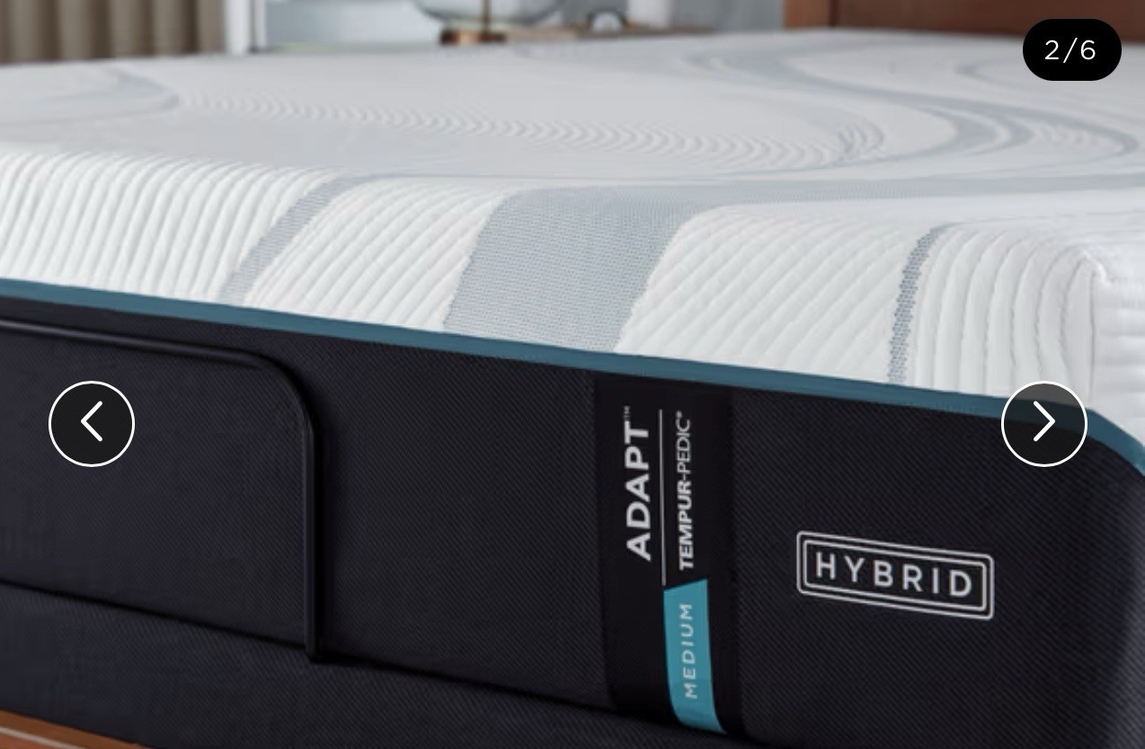 New Tempur-Pedic Adapt King Mattress