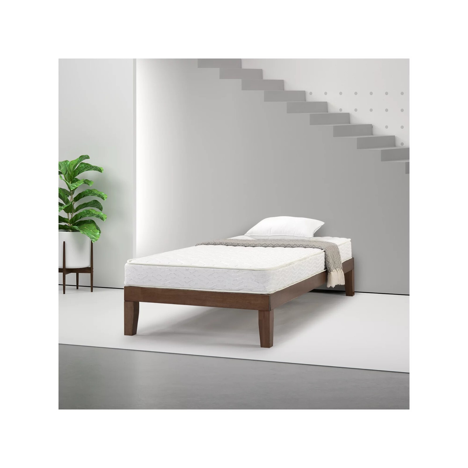Slumber 1 by Zinus Comfort 6″ Innerspring Mattress, Twin