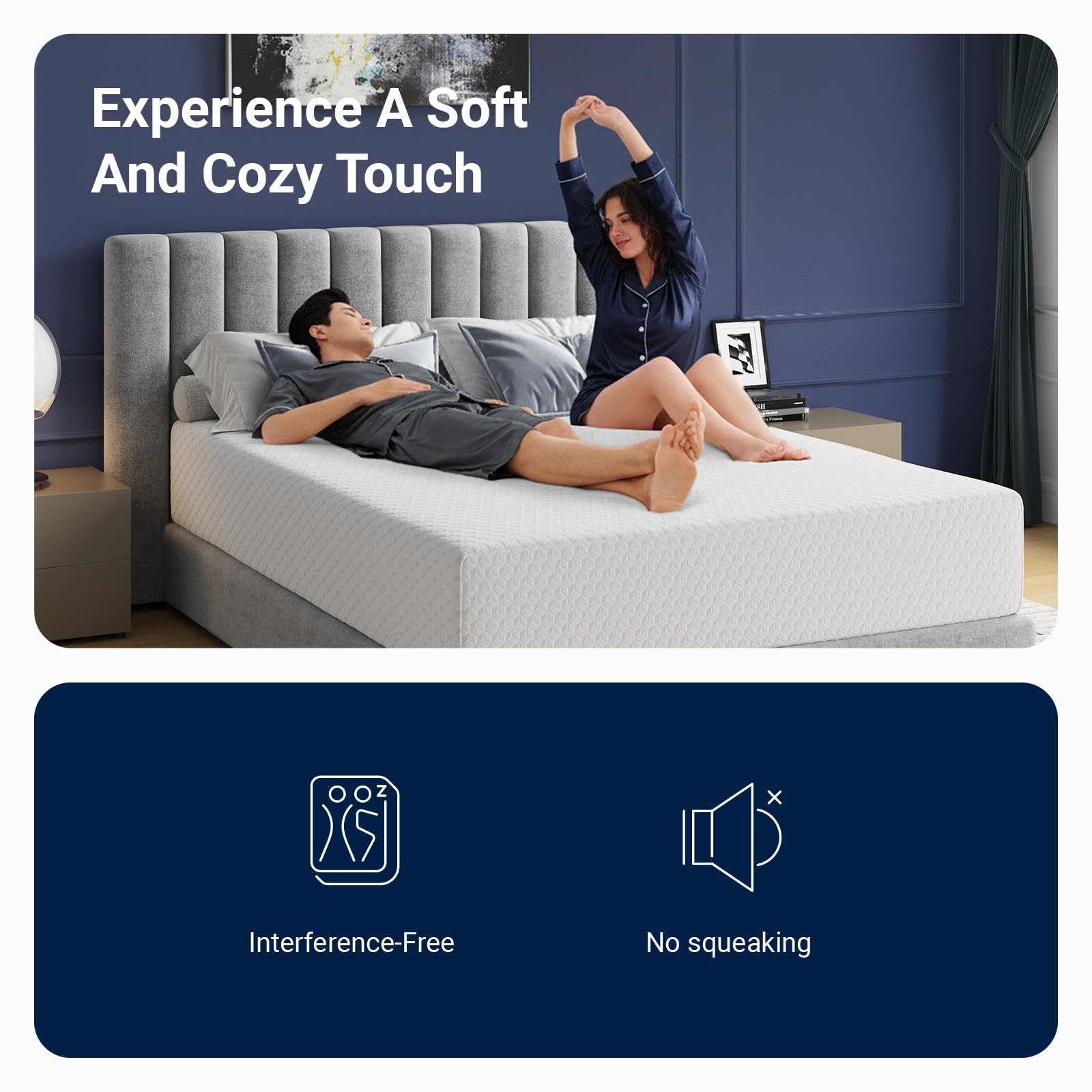 Avenco King Mattress, 14 Inch Memory Foam Mattress in a Box for Refresh Sleep…