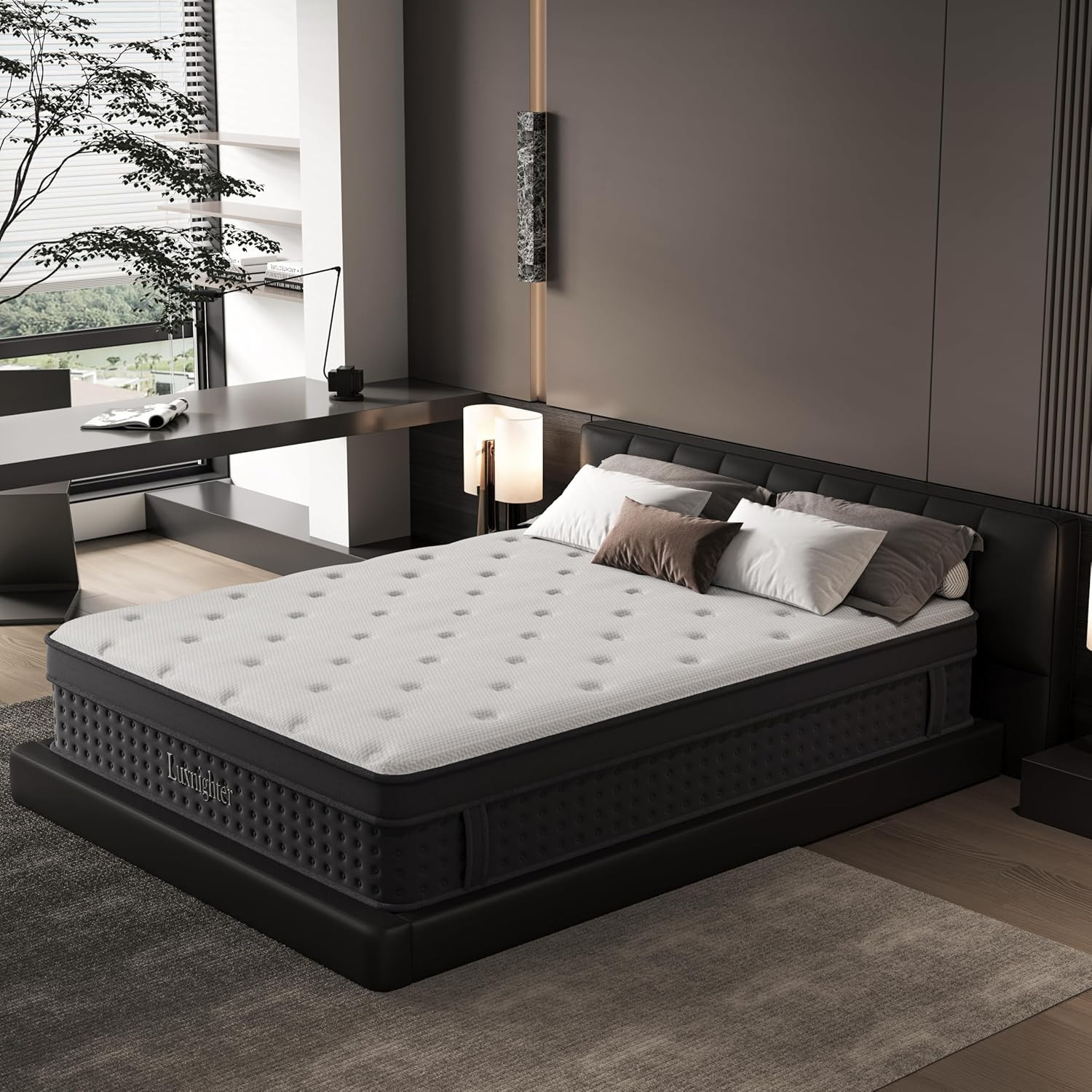Queen Size Mattress, 12 Inch Queen Mattress in a Box, Cooling Matress with Memor
