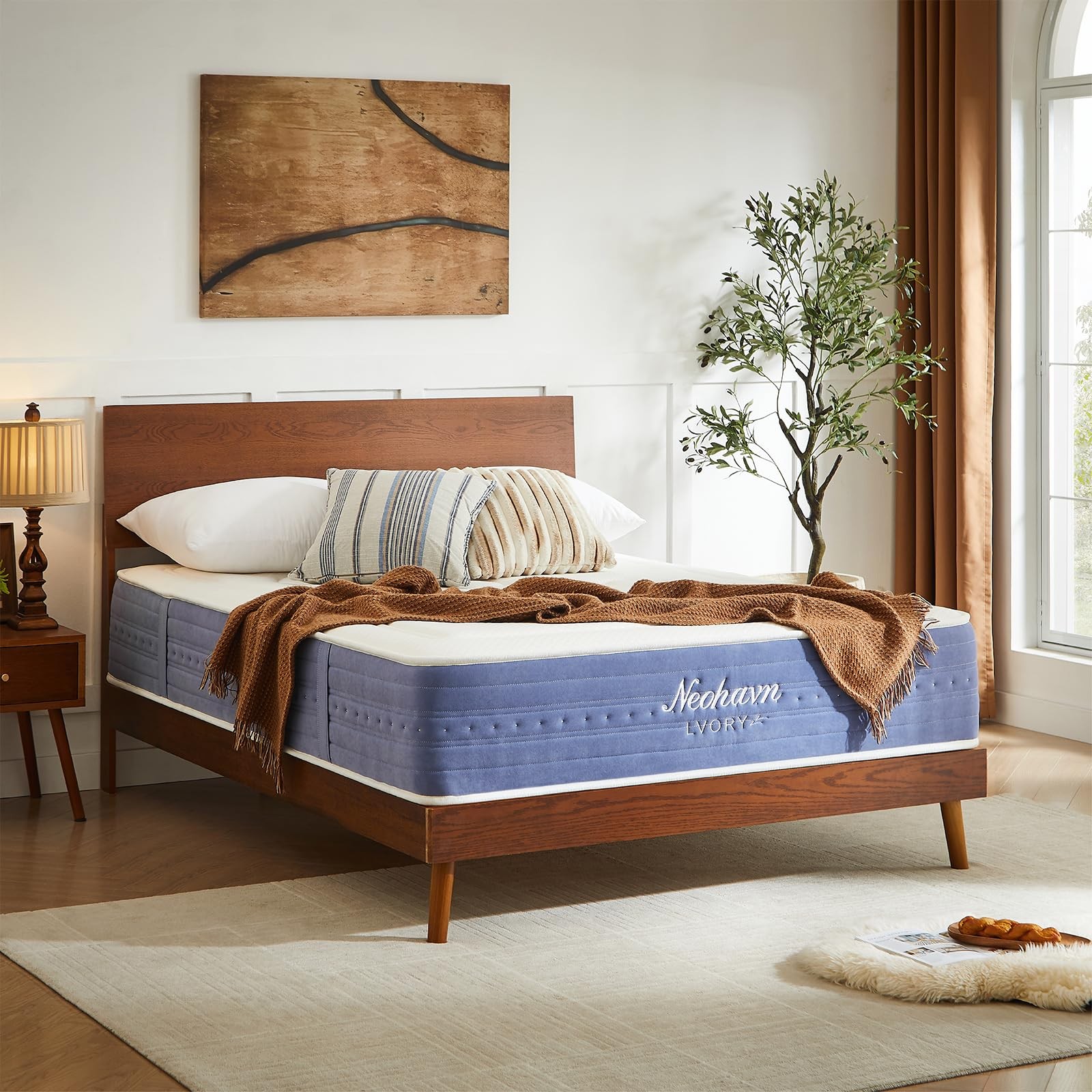 Twin Mattress, 12 Inch Cooling Gel Memory Foam Hybrid Mattress for Cool Night…