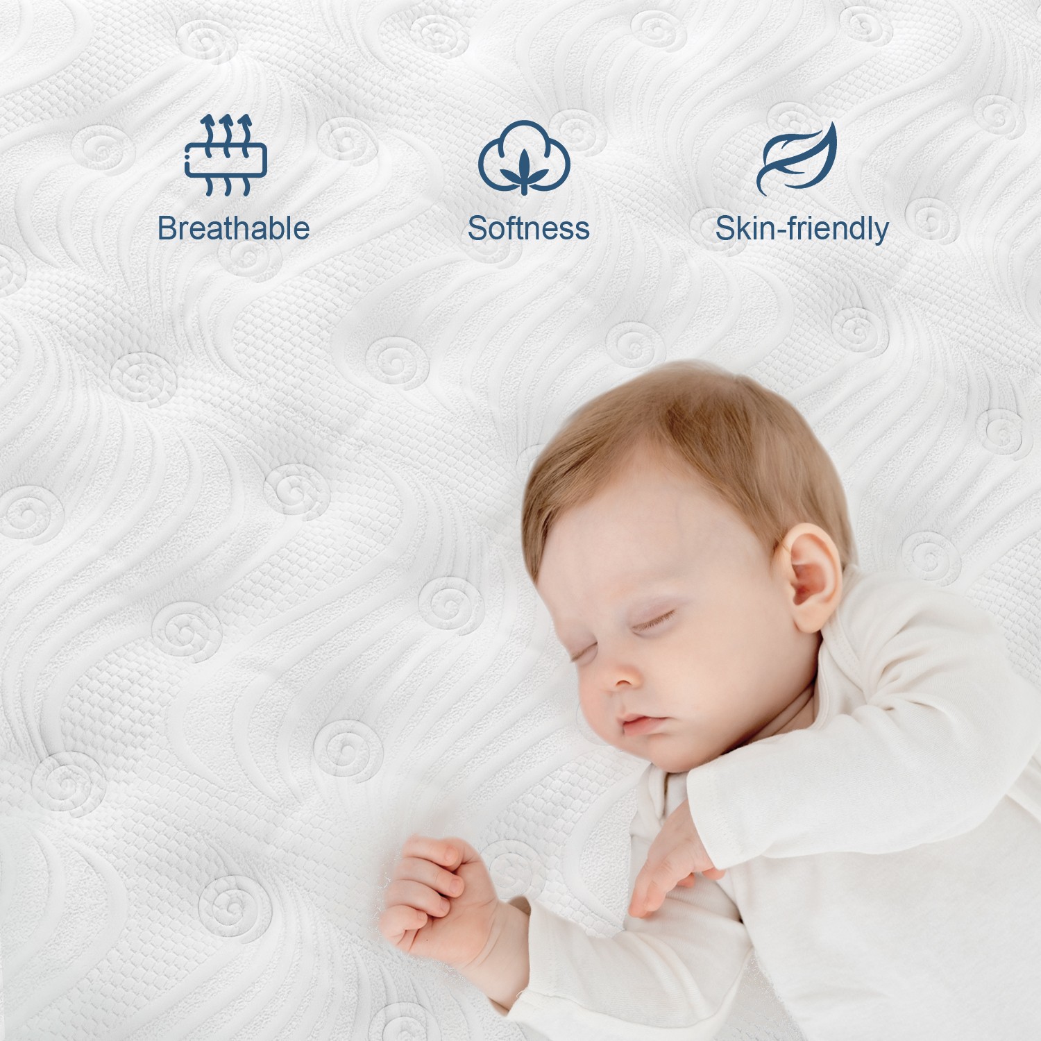 10″12″14″ Twin Full Queen King Size Mattress in a Box Hybrid Spring Memory Foam