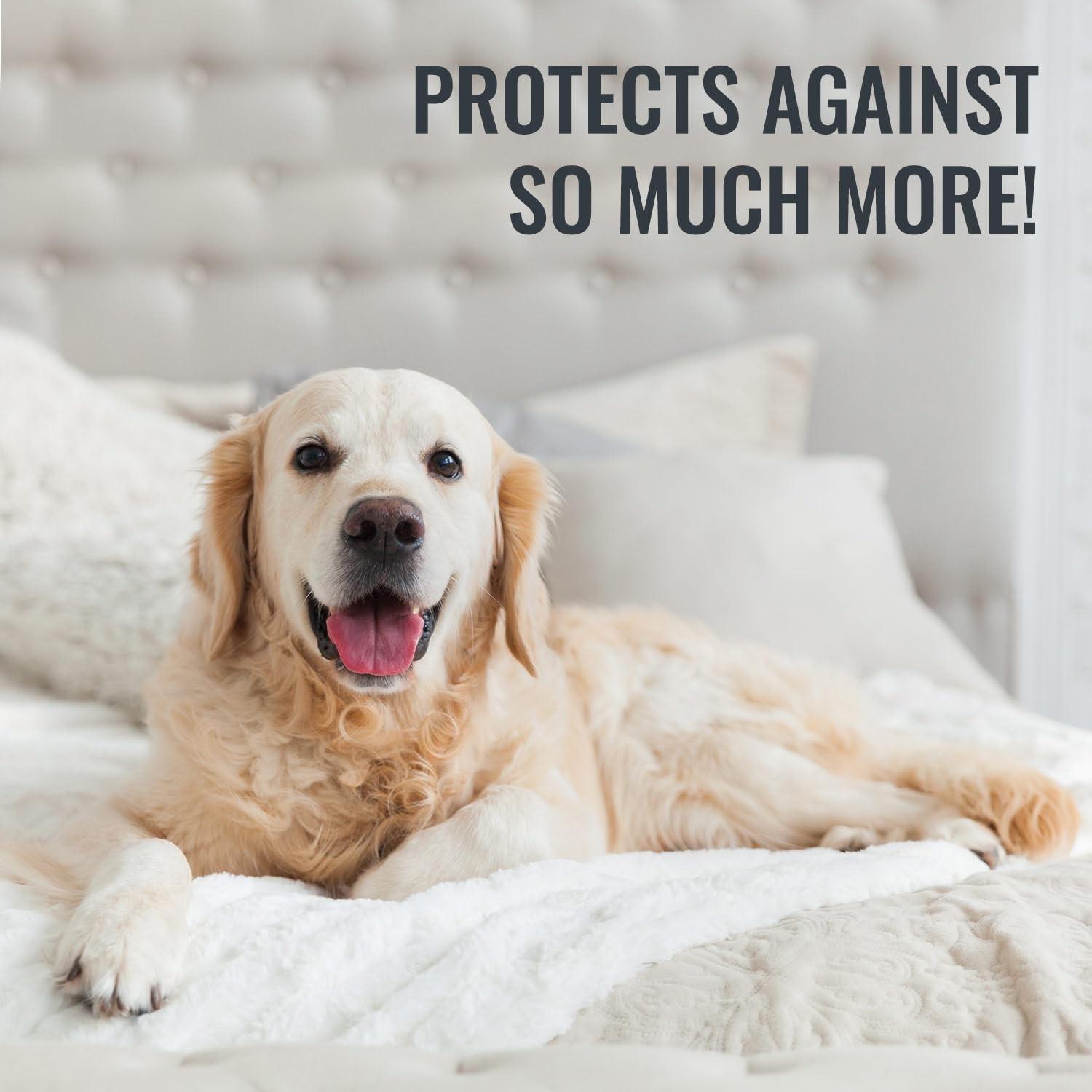 DMI Waterproof Mattress Protector and Cover, Soft, Twin, White